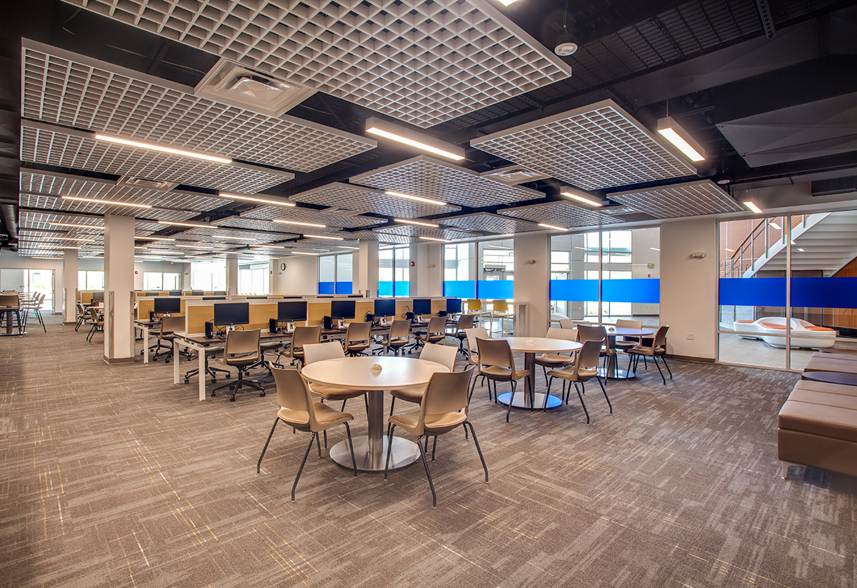 CNM Smith Brasher Hall, beck total office interiors